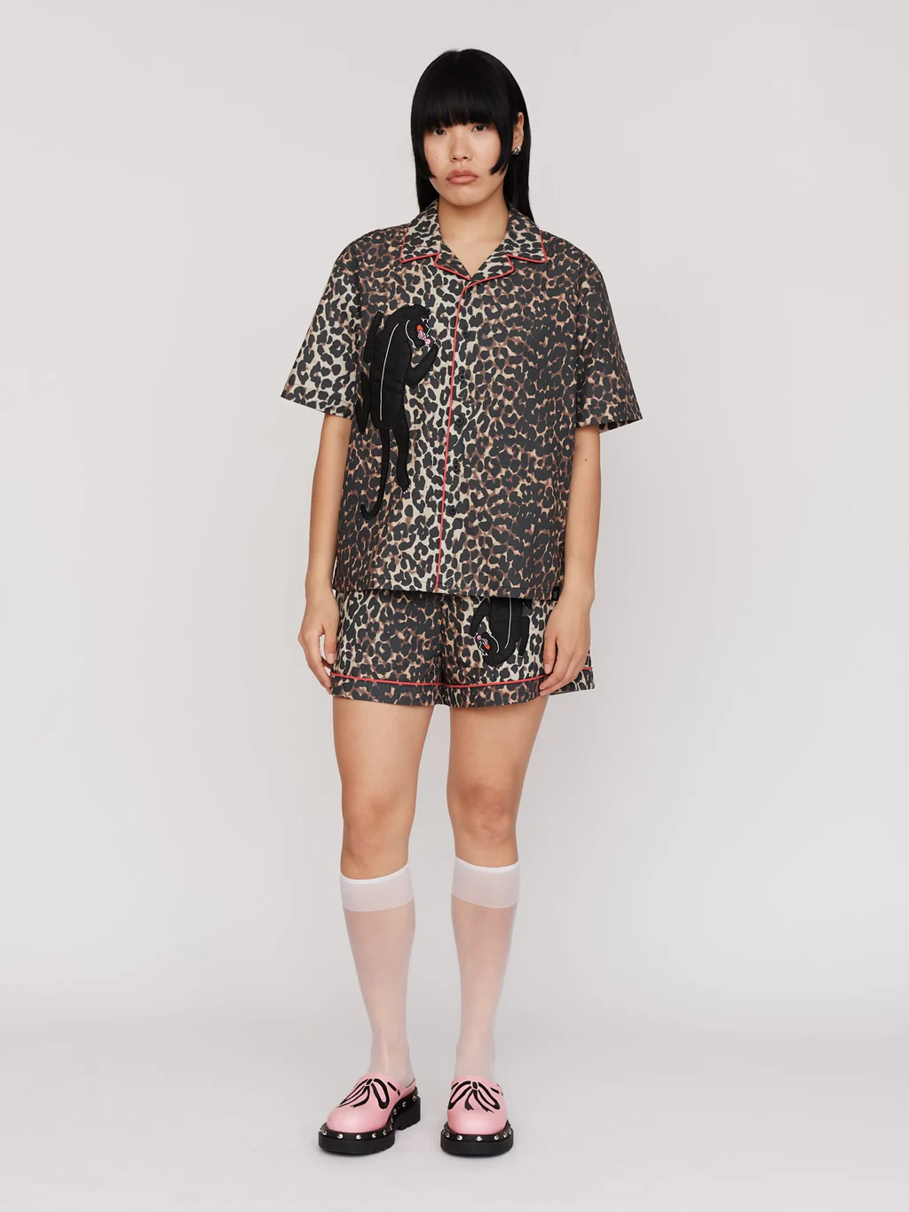 Big Cat Bowling Shirt