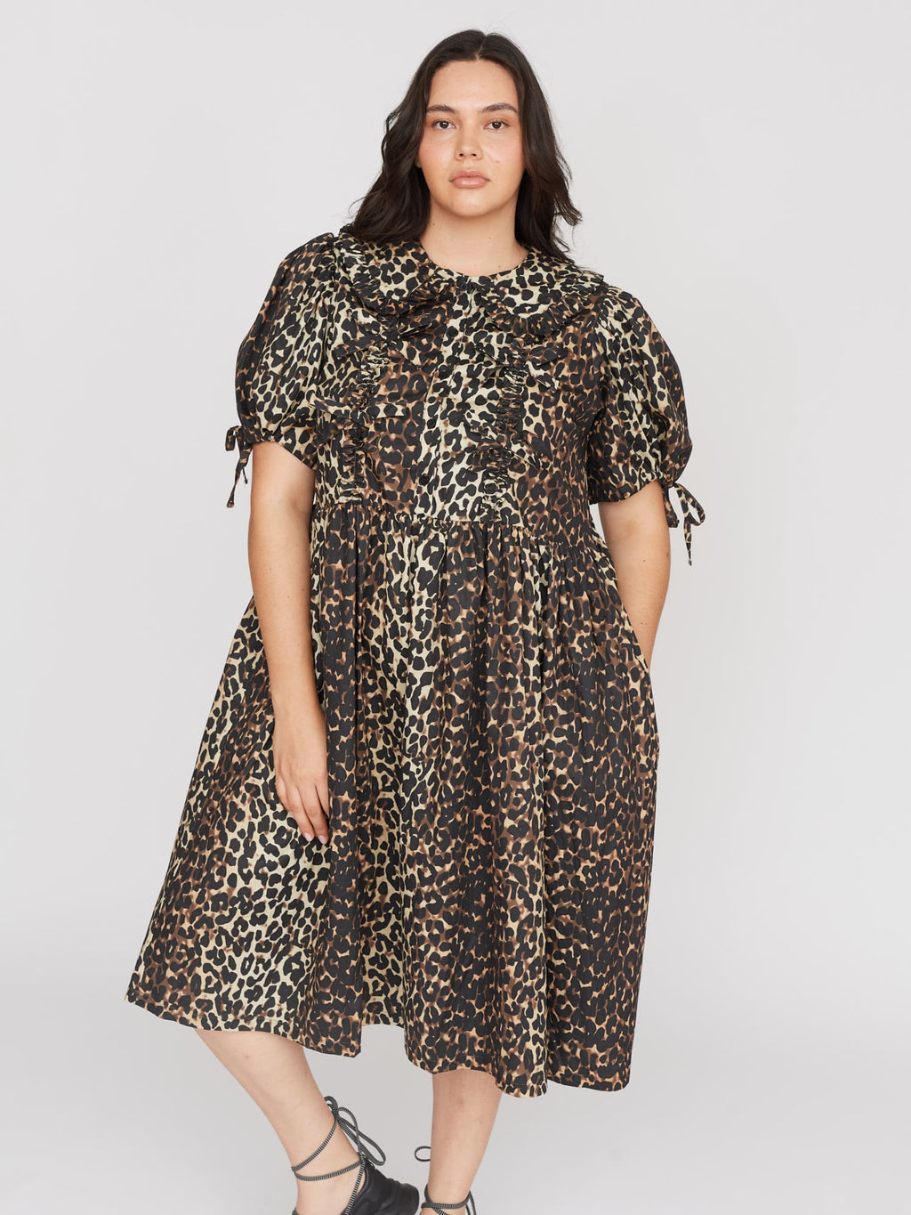 model:Angelica wears size 18 and is 5’11”, collection-curve, collection-leopard-print,