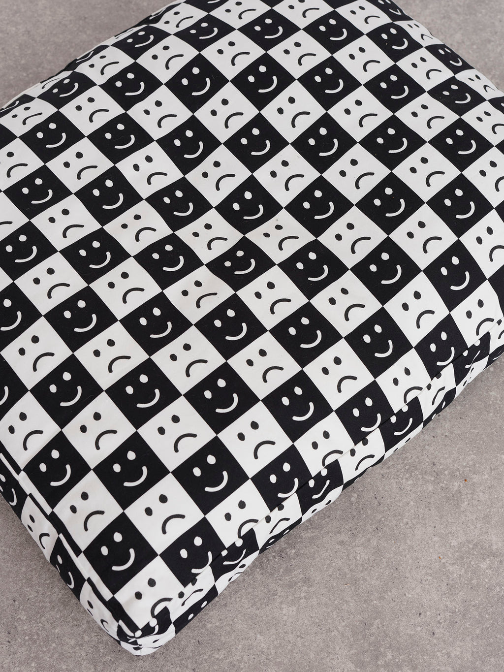 Lazy Oaf Happy Sad Dog Floor Cushion