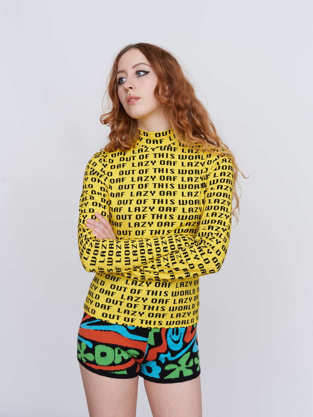Out Of This World High Neck Top