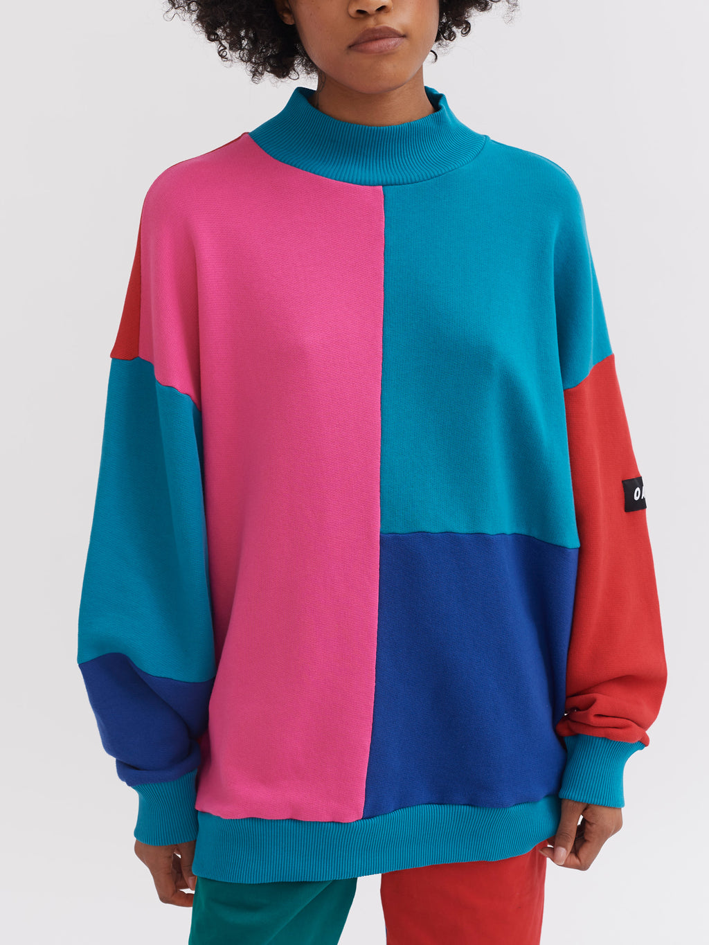 Lazy Oaf Cut & Colour Sweatshirt