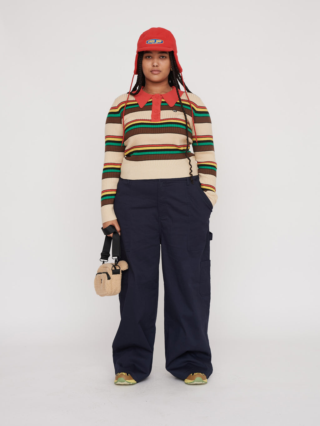 Sorry We're Open Navy Carpenter Pants