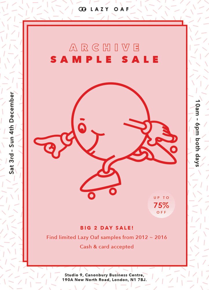 Lazy Oaf Archive Sample Sale