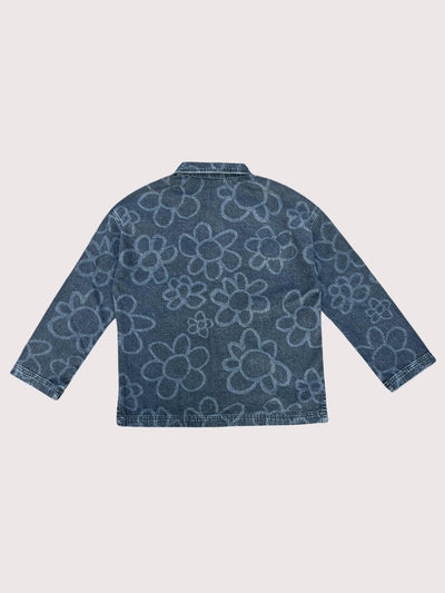 Flower Scribble Chore Jacket