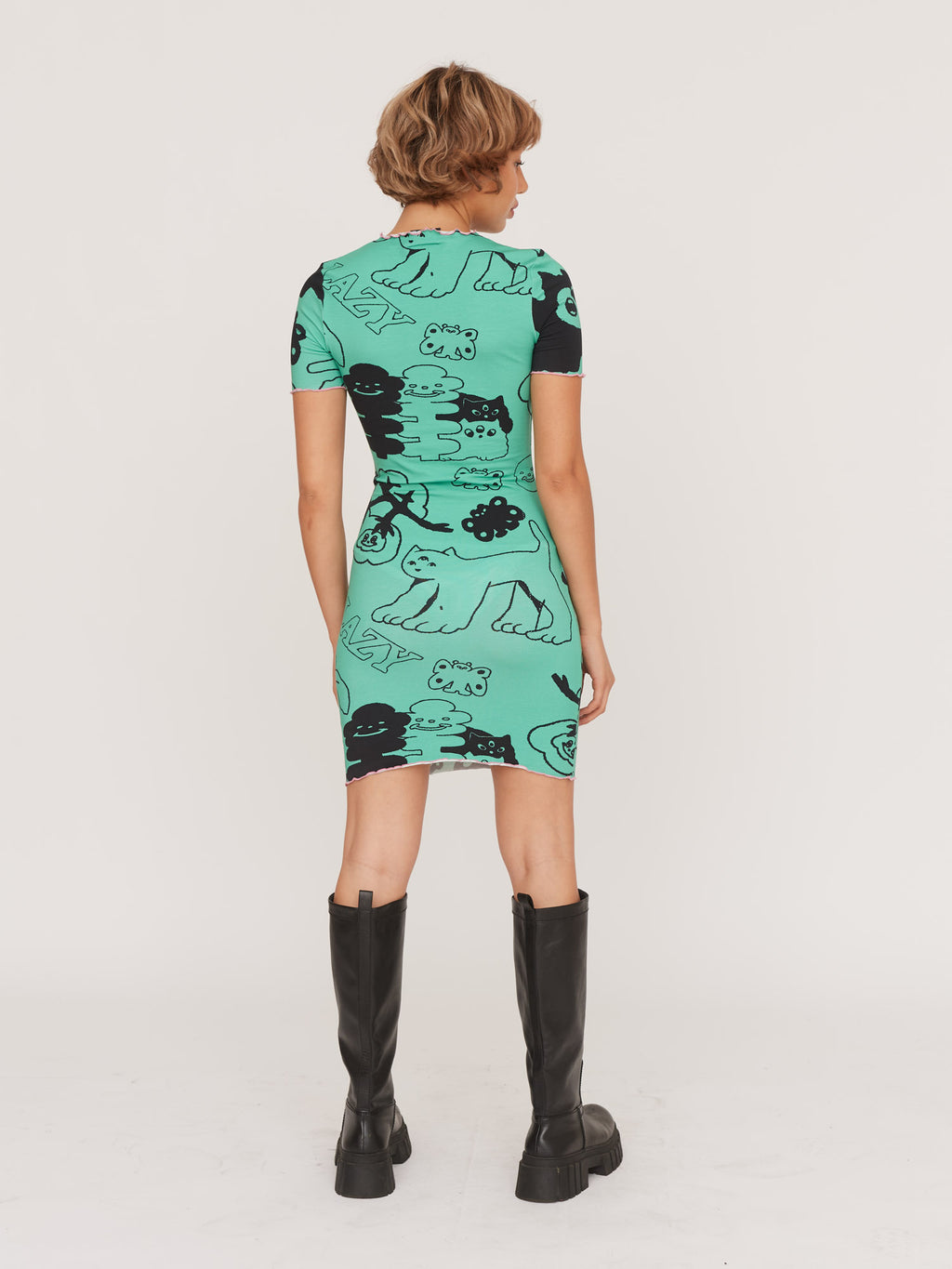 Creatures Mini Dress