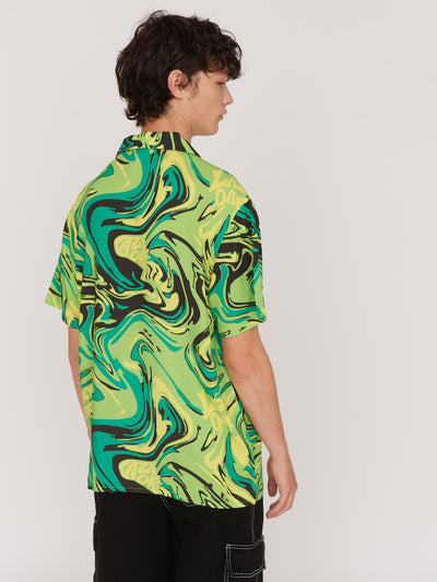 Paint Swirl Bowling Shirt