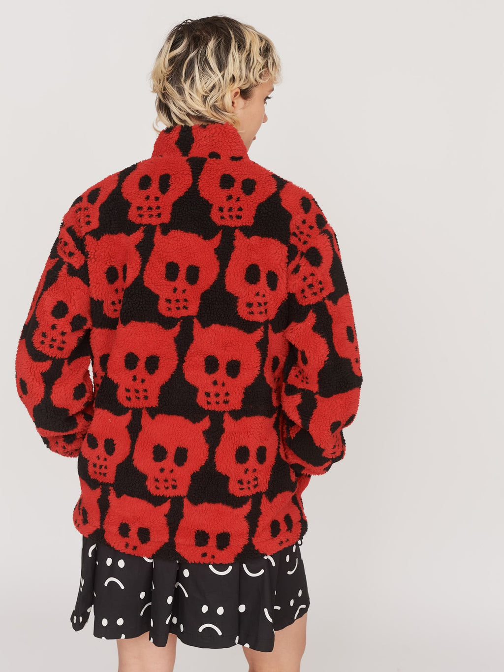 Devil Zip Through Fleece