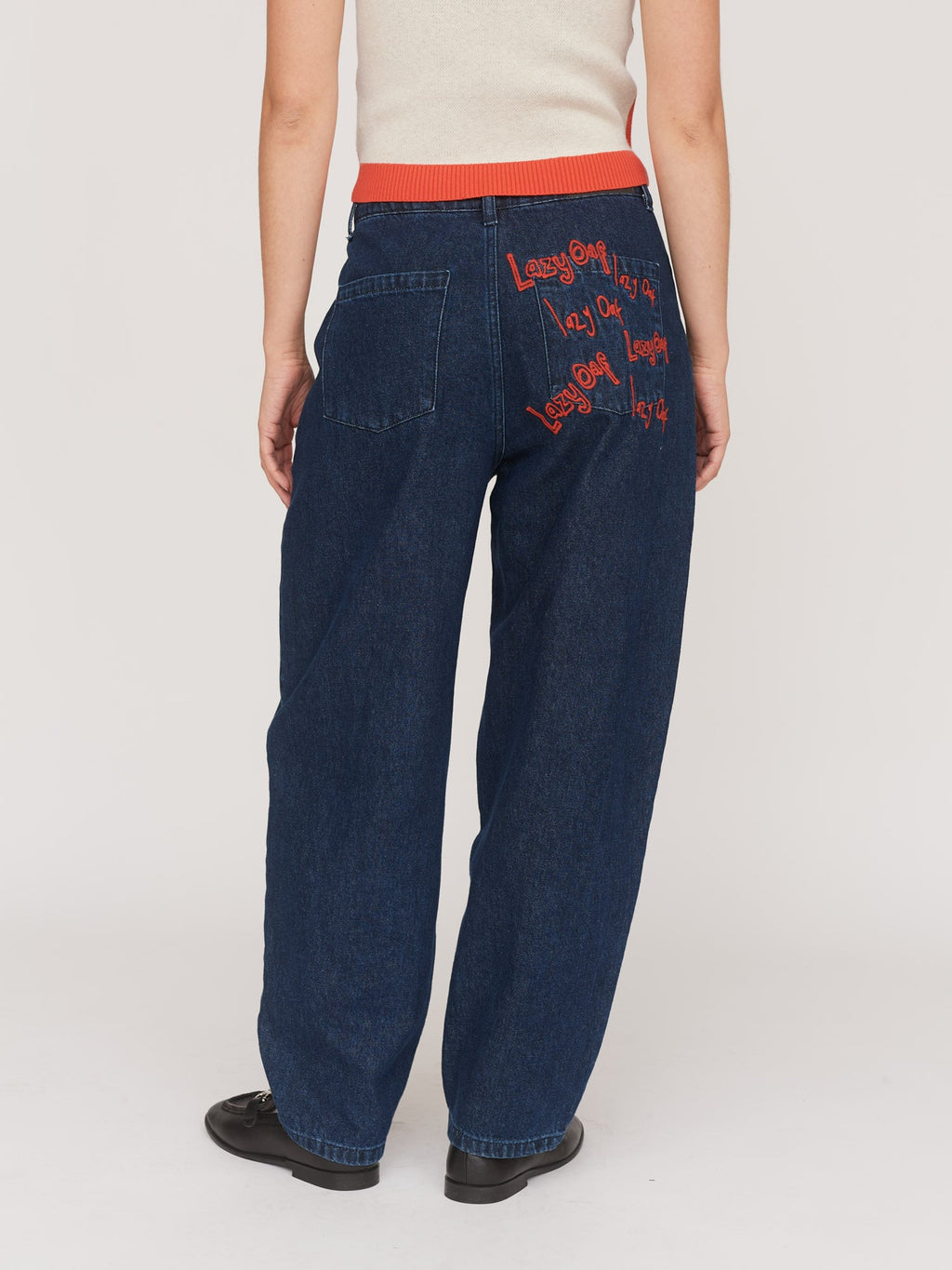 Indigo Oversized Jeans