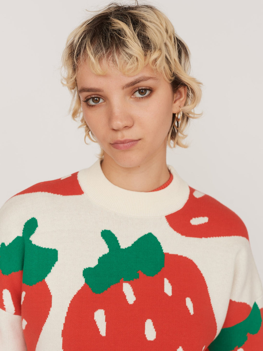 Strawberry Knit Jumper