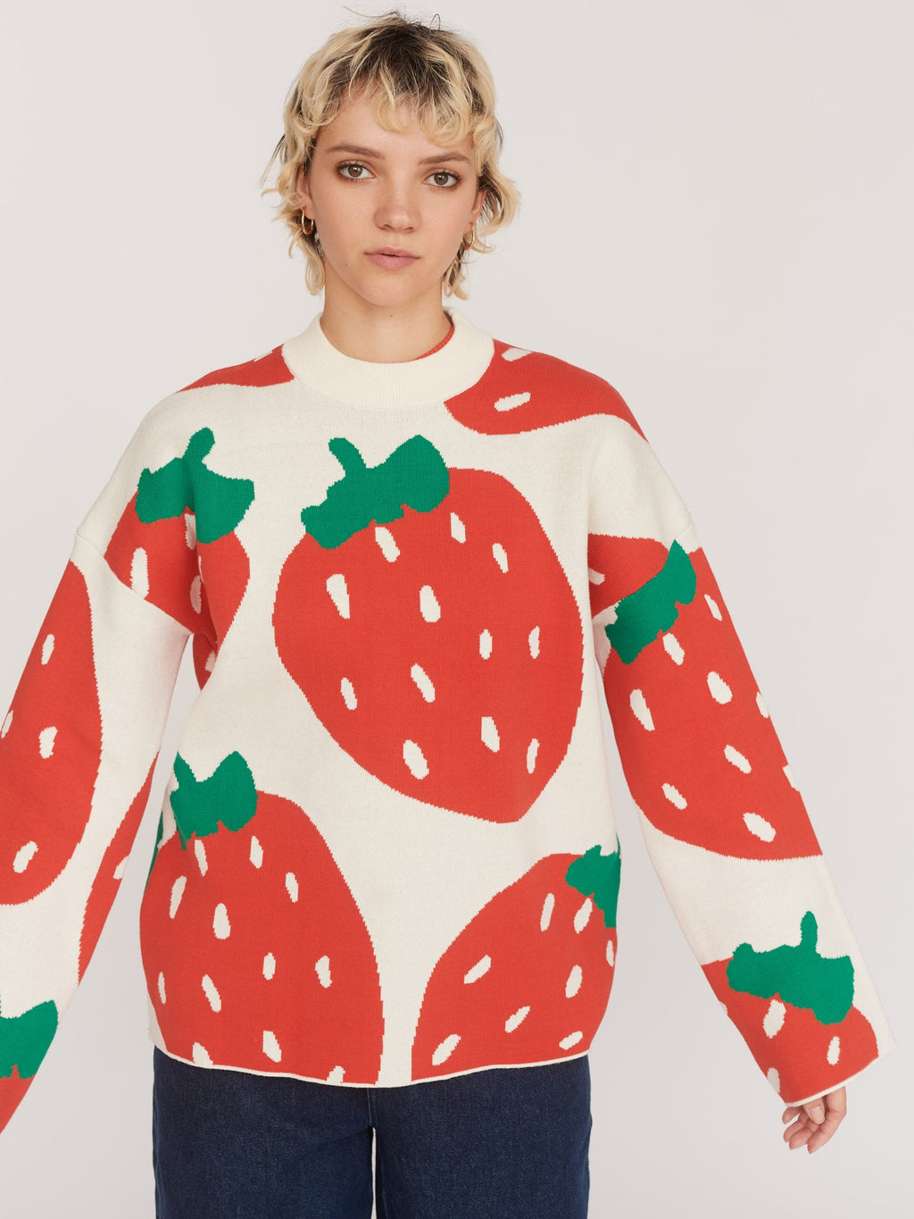 Strawberry Knit Jumper