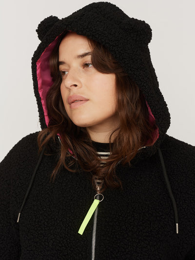 Fuzzy Bear Zip Fleece