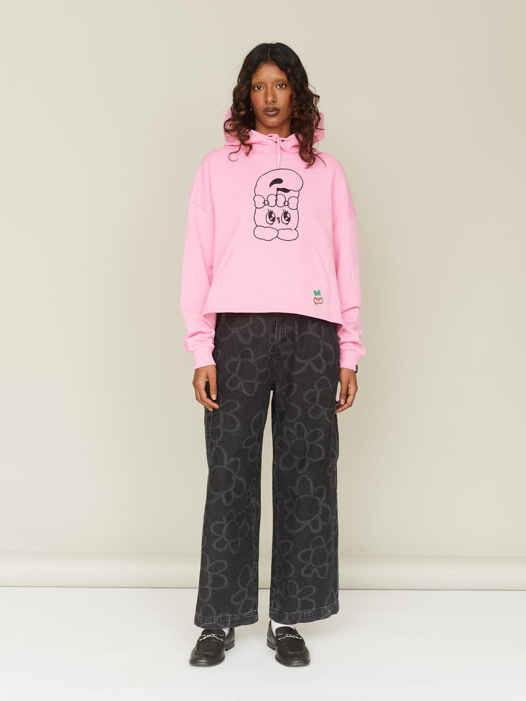 Lazy Oaf x Esther Bunny Boxy Hoodie