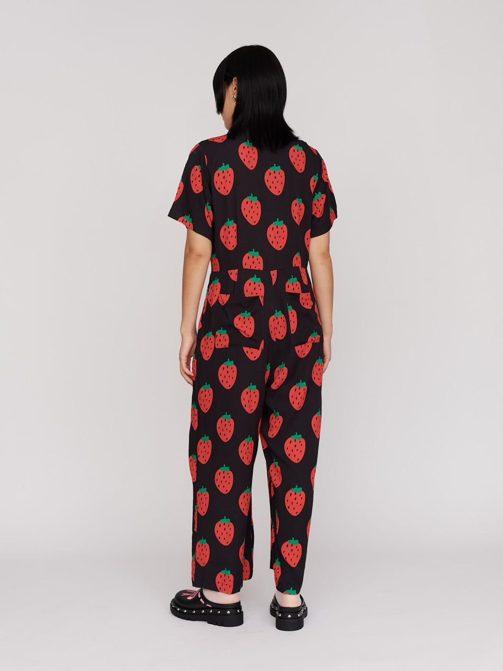 Strawberry Picking Jumpsuit