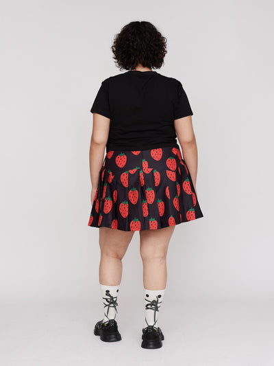 Picking Strawberries Mini Skirt