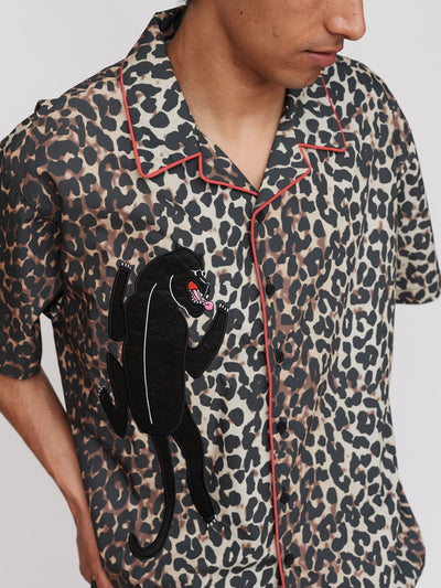 Big Cat Bowling Shirt