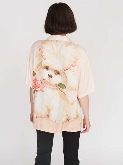 Fancy Pants Poodle Bowling Shirt