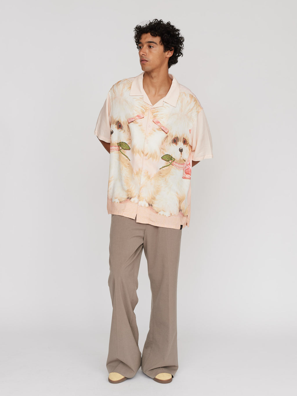 Fancy Pants Poodle Bowling Shirt