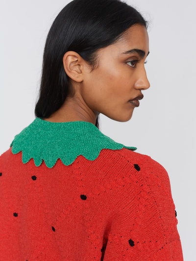 Strawberry Sundae Knitted Jumper