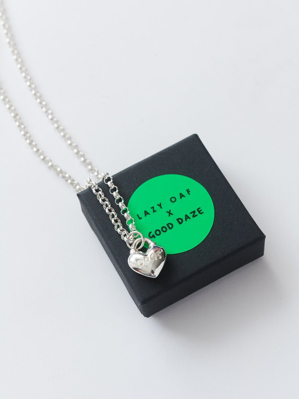 LO x Good Daze Dog Lover Necklace Silver