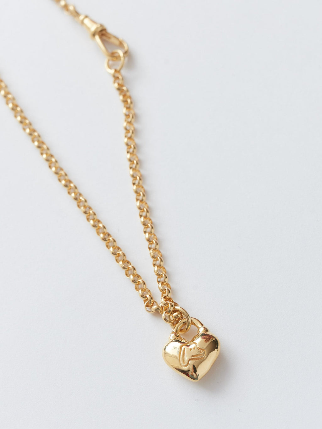 LO x Good Daze Dog Lover Necklace Gold