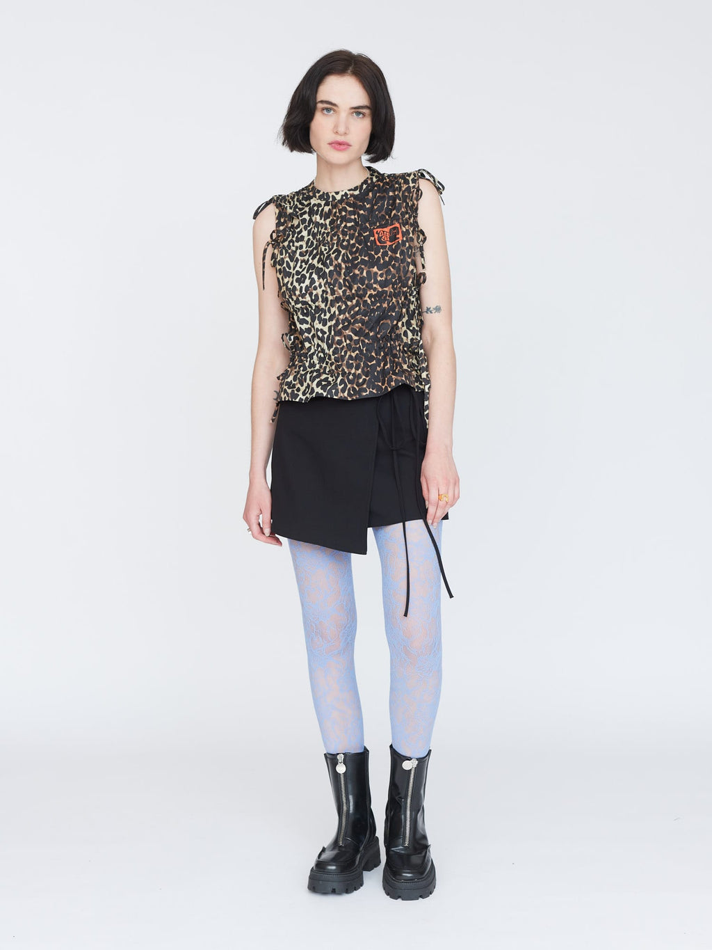 model:Misha wears size 8 and is 5’9”, collection-partywear, collection-leopard-print
