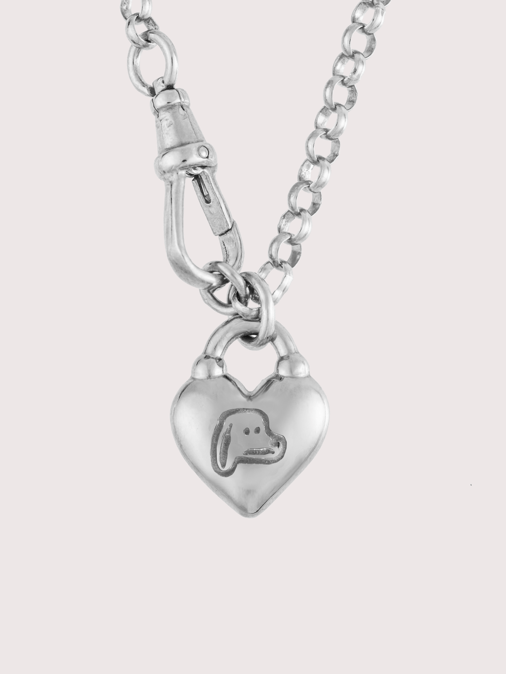 LO x Good Daze Dog Lover Necklace Silver