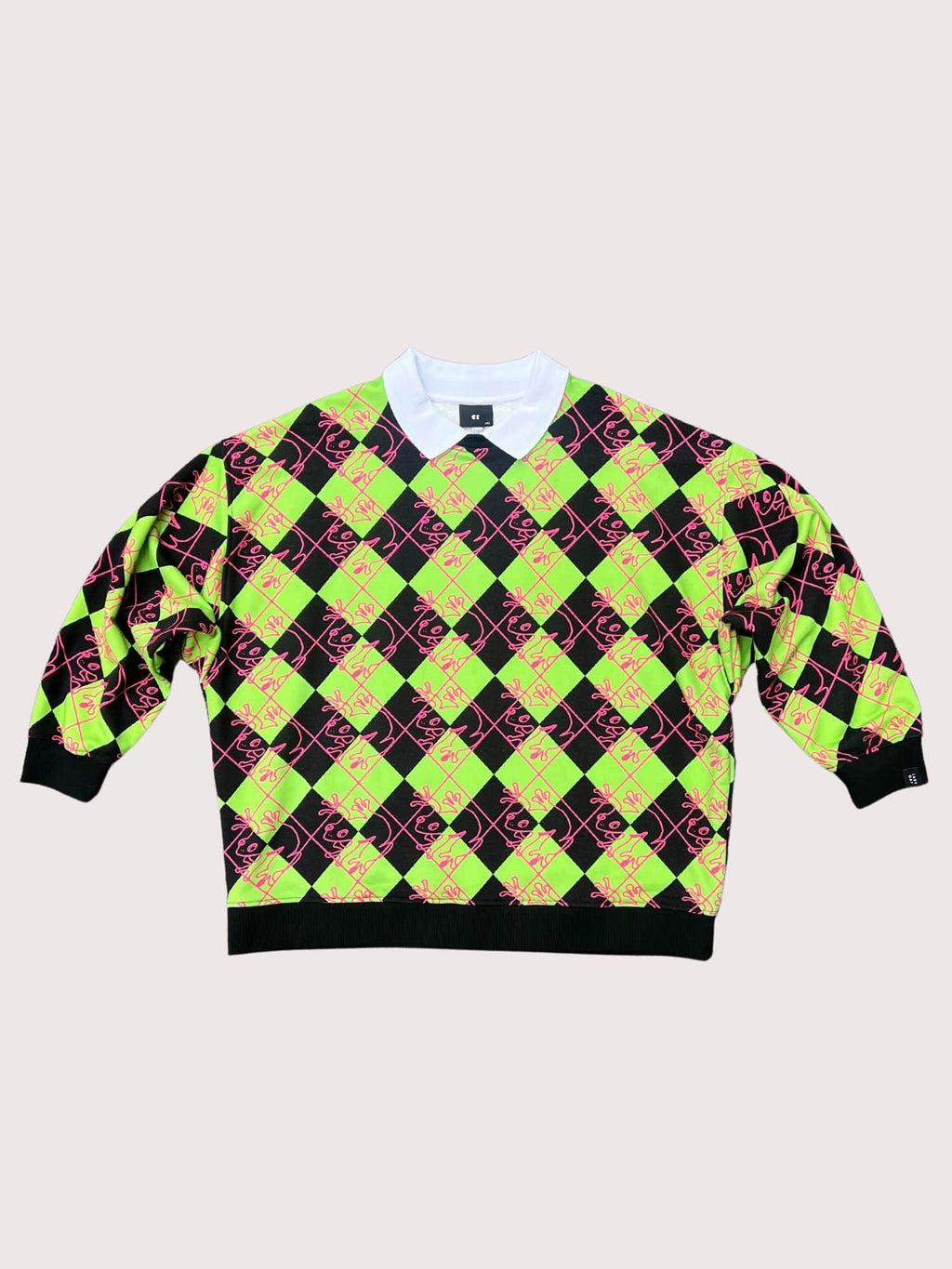 Frog Argyle Sweatshirt