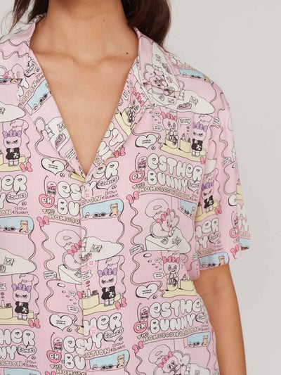 Esther x Lazy Oaf Bowling Shirt