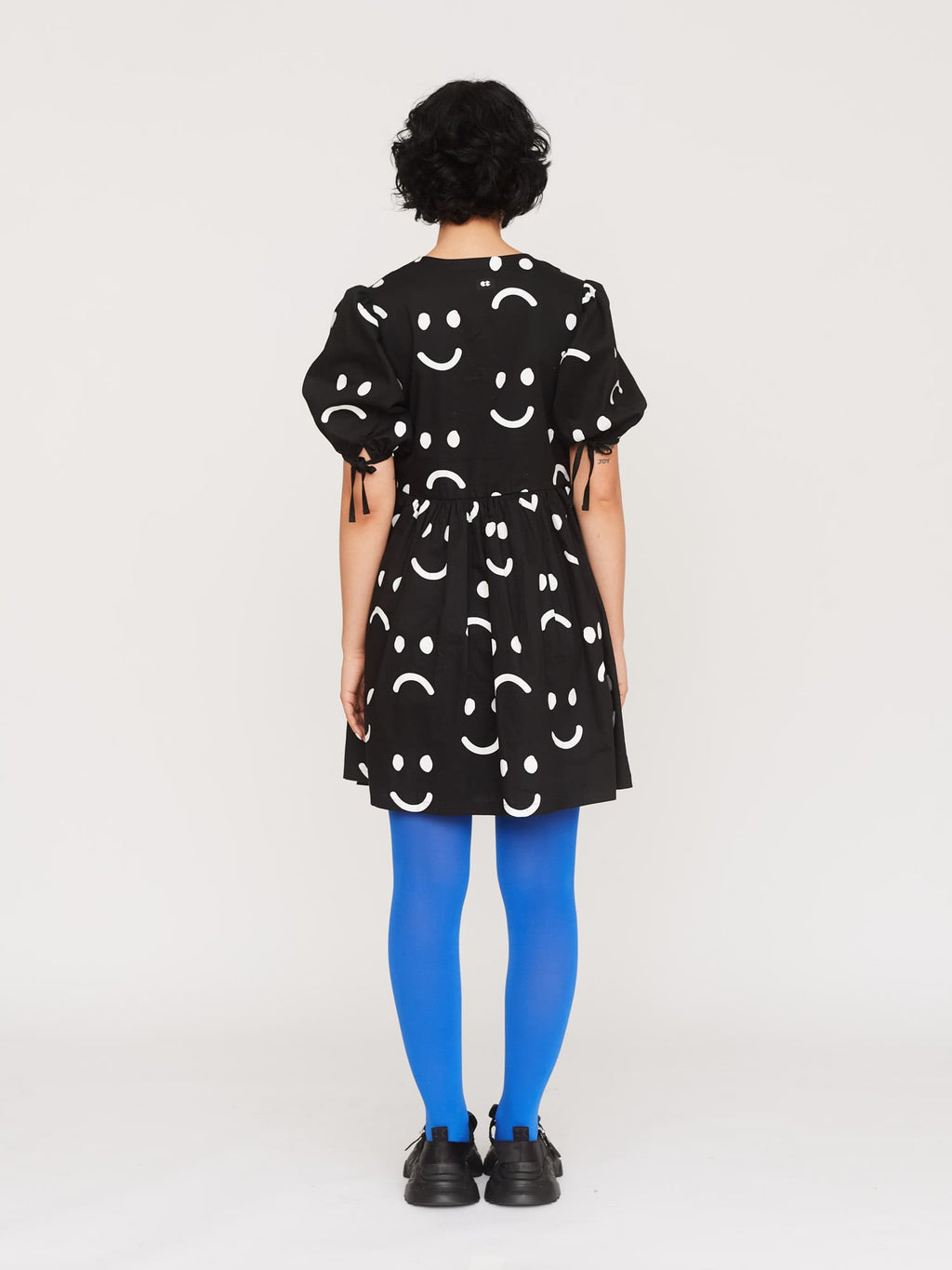 Happy Sad Wrap Mini Dress