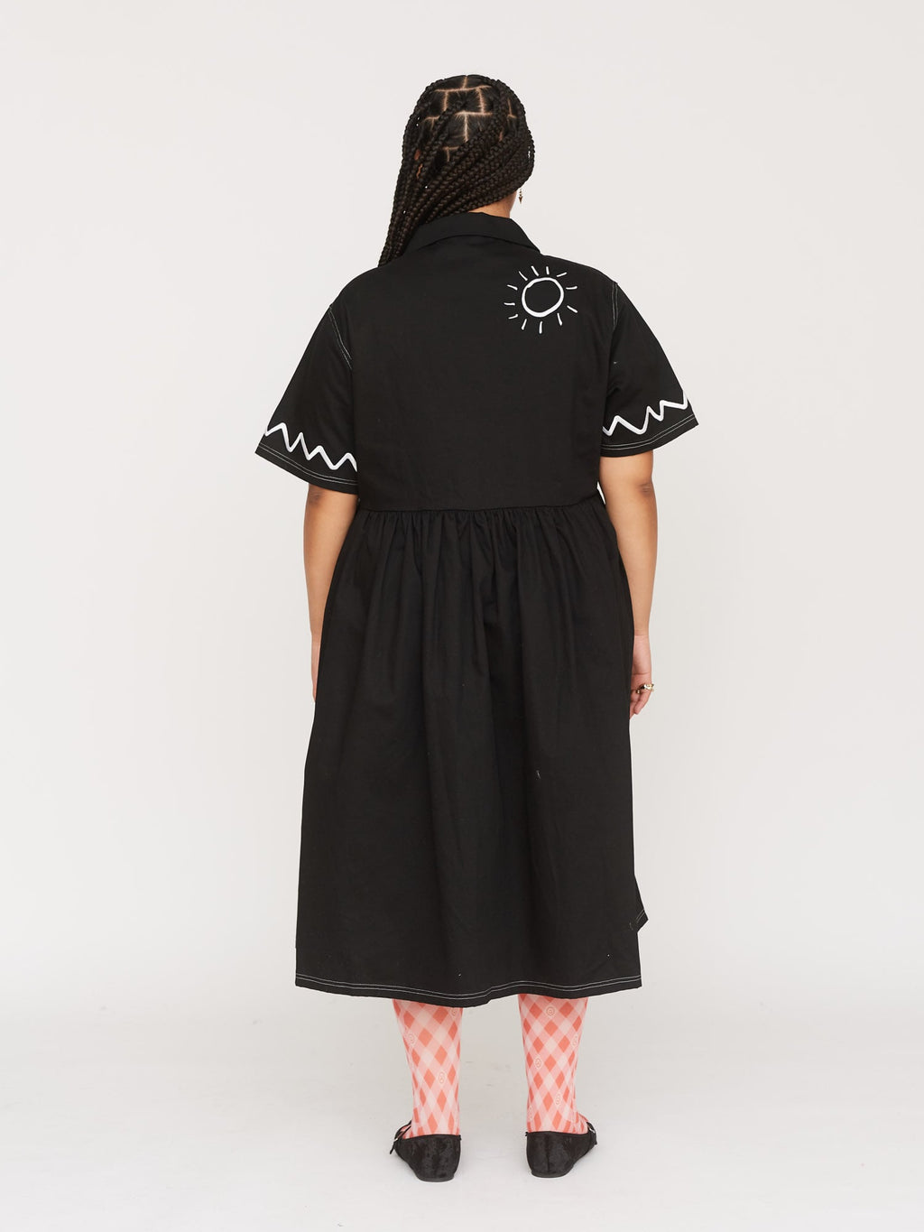 Feeling Fine Smock Shirt Dress