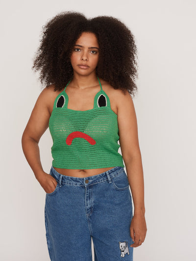 Froggy Open Knit Top