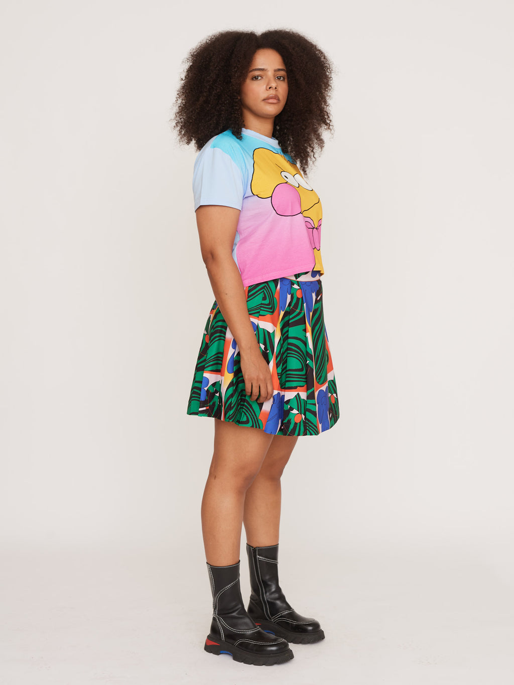 LO x Angela Kirkwood Mini Kilt