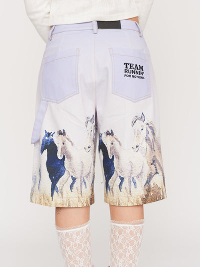 Wild Horses Denim Jorts