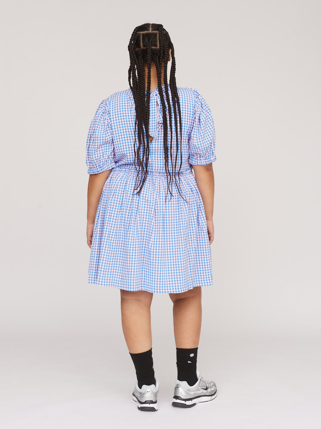 Picnic Bow Smock Dress