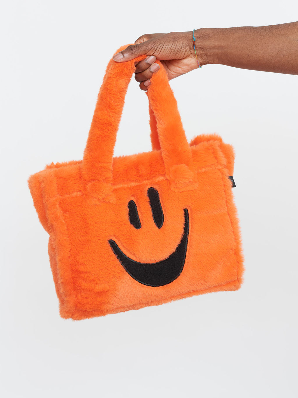 Lazy Oaf Orangey Faux Furry Bag