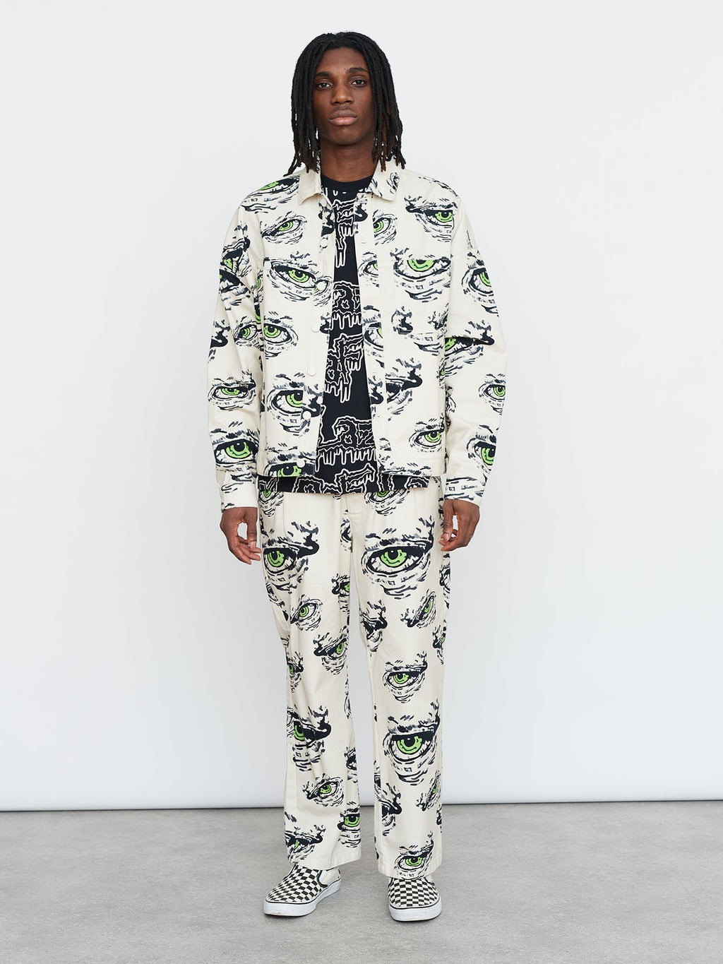 Lazy Oaf Heavy Metal Eyes Jacket