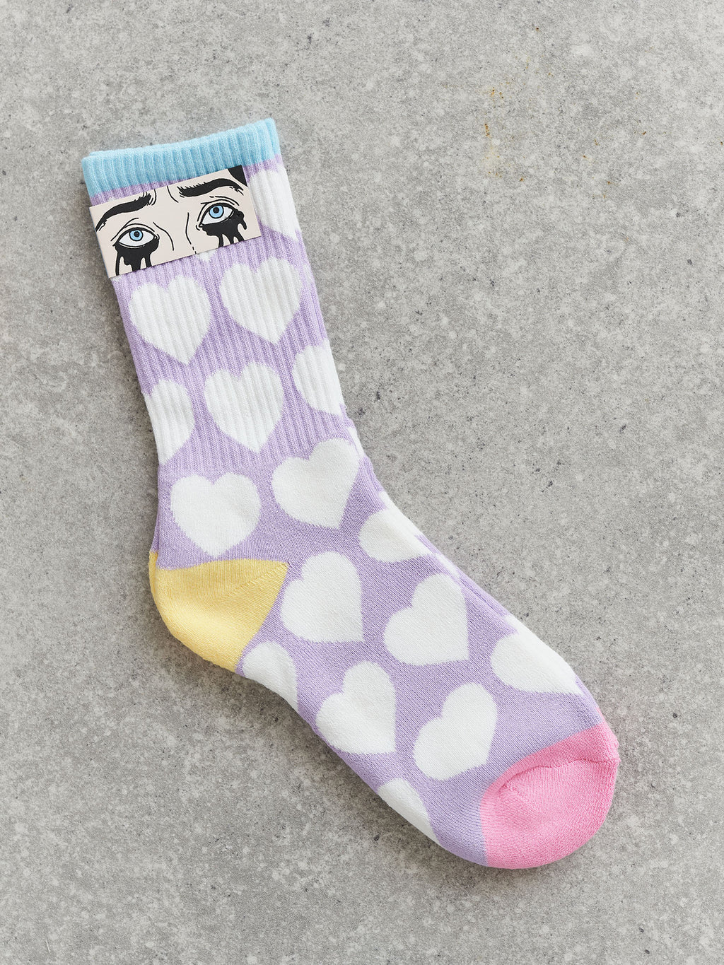 LO x Laura Callaghan Another World Heart Socks