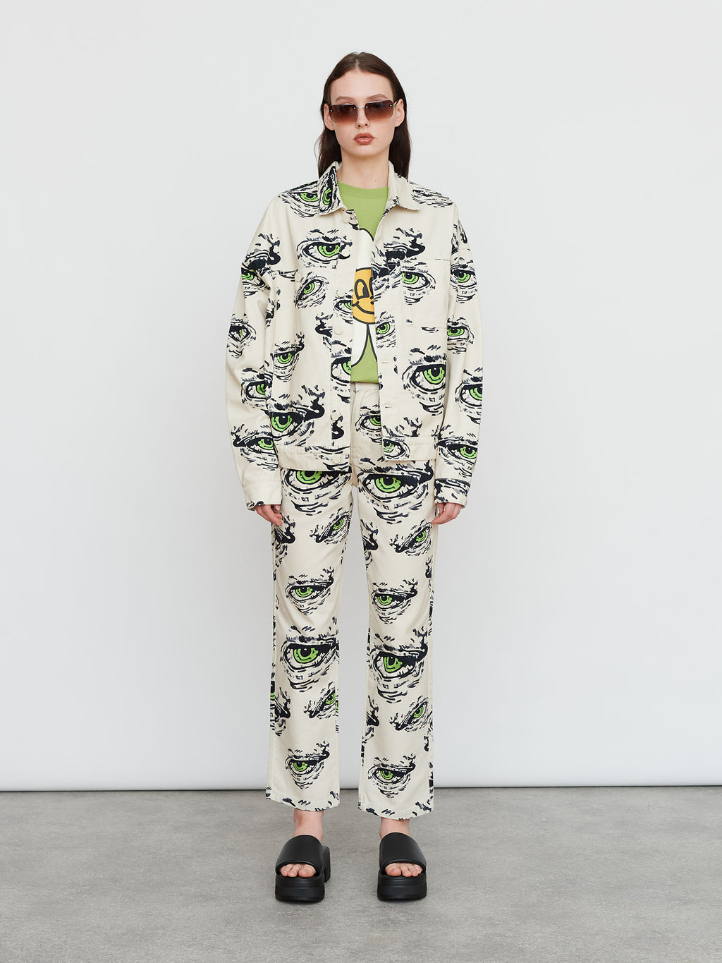 Lazy Oaf Heavy Metal Eyes Jacket