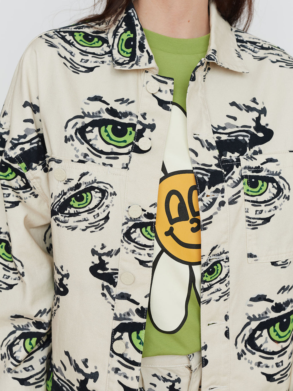 Lazy Oaf Heavy Metal Eyes Jacket