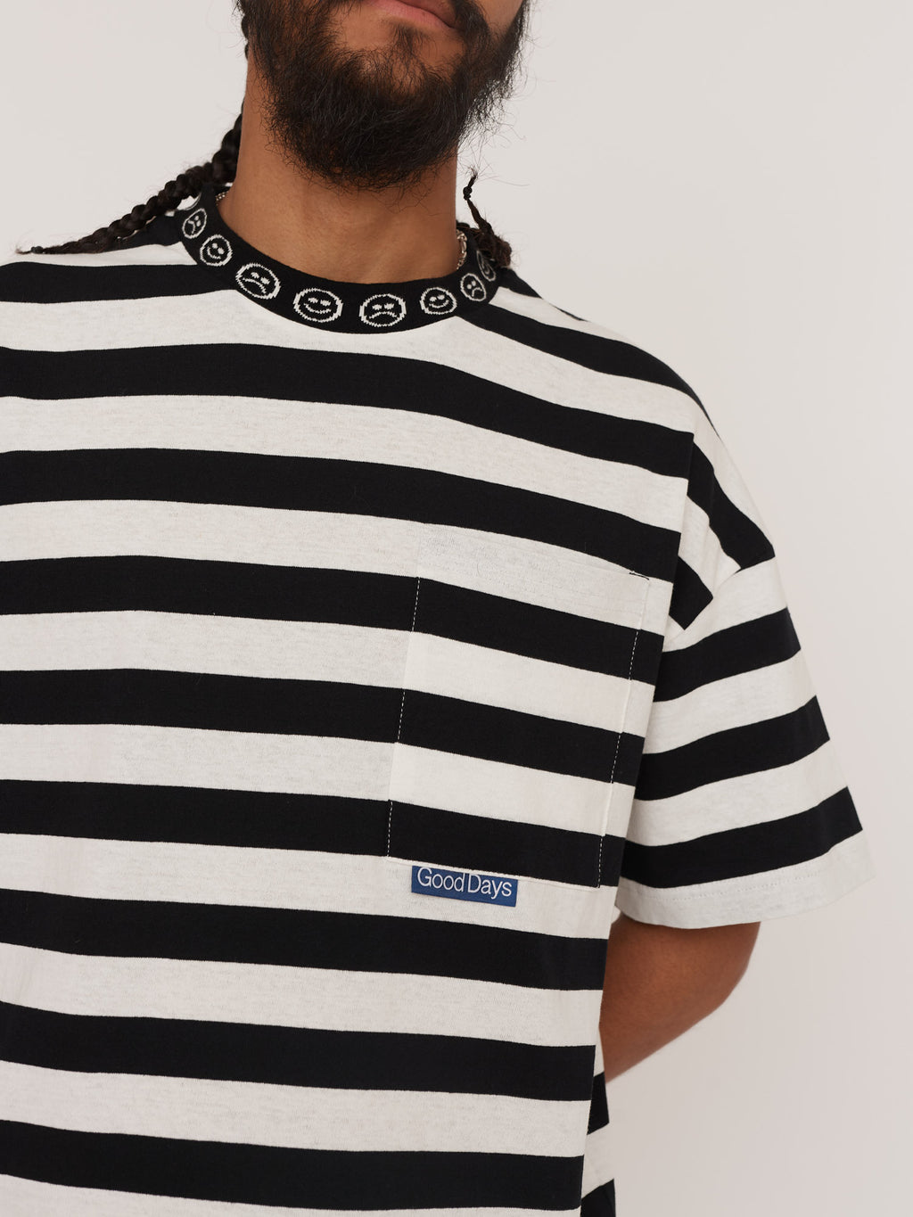 Good Days Bad Days Striped T-Shirt
