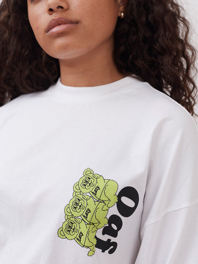 Lazy Oaf Bear With Me Long Sleeve T-Shirt