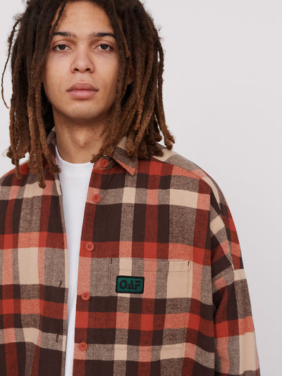 Lazy Oaf Bigfoot Plaid Overshirt