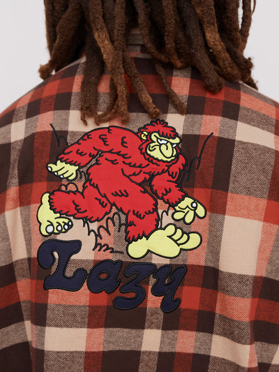 Lazy Oaf Bigfoot Plaid Overshirt