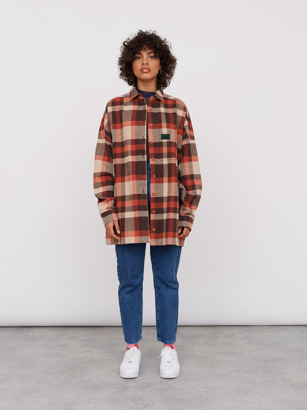 Lazy Oaf Bigfoot Plaid Overshirt