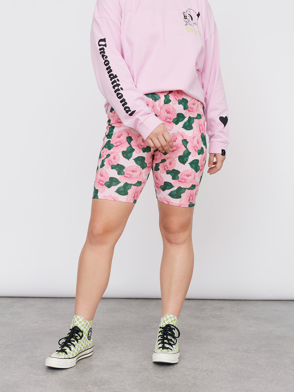 Lazy Oaf Bunch of Roses Cycle Shorts