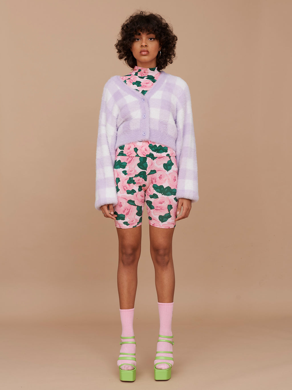 Lazy Oaf Bunch of Roses Cycle Shorts