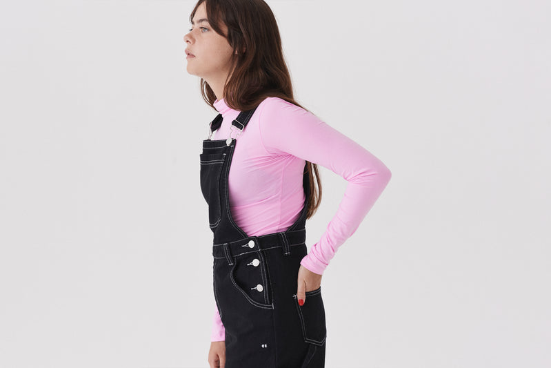 Lazy Oaf Big Black Dungarees