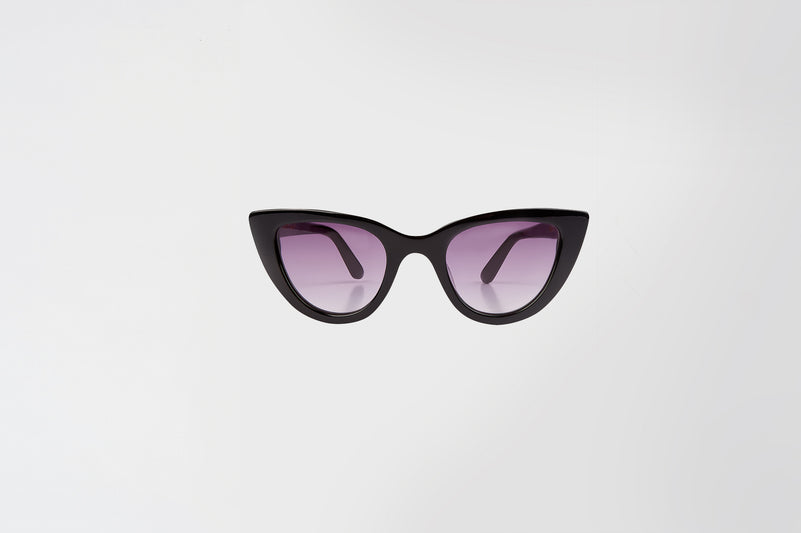 Lazy Oaf Black Dee Dee Sunglasses