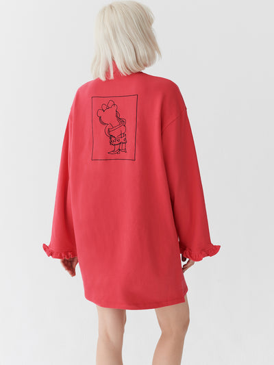 Lazy Oaf Bloomer Drop Sweater Dress