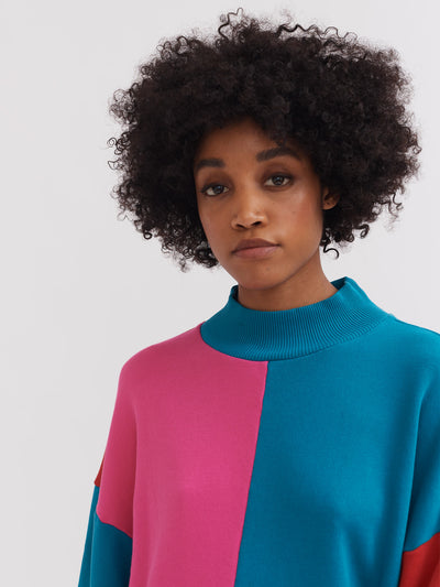 Lazy Oaf Cut & Colour Sweatshirt